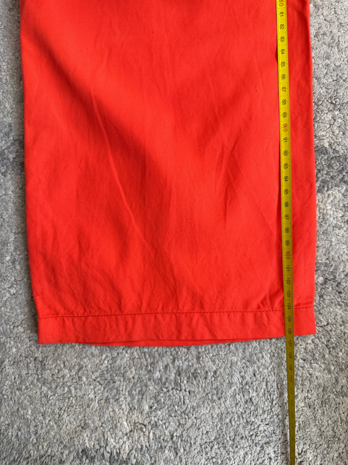Chanel SS2002 cotton zip pants