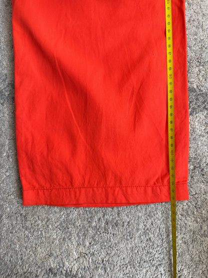 Chanel SS2002 cotton zip pants