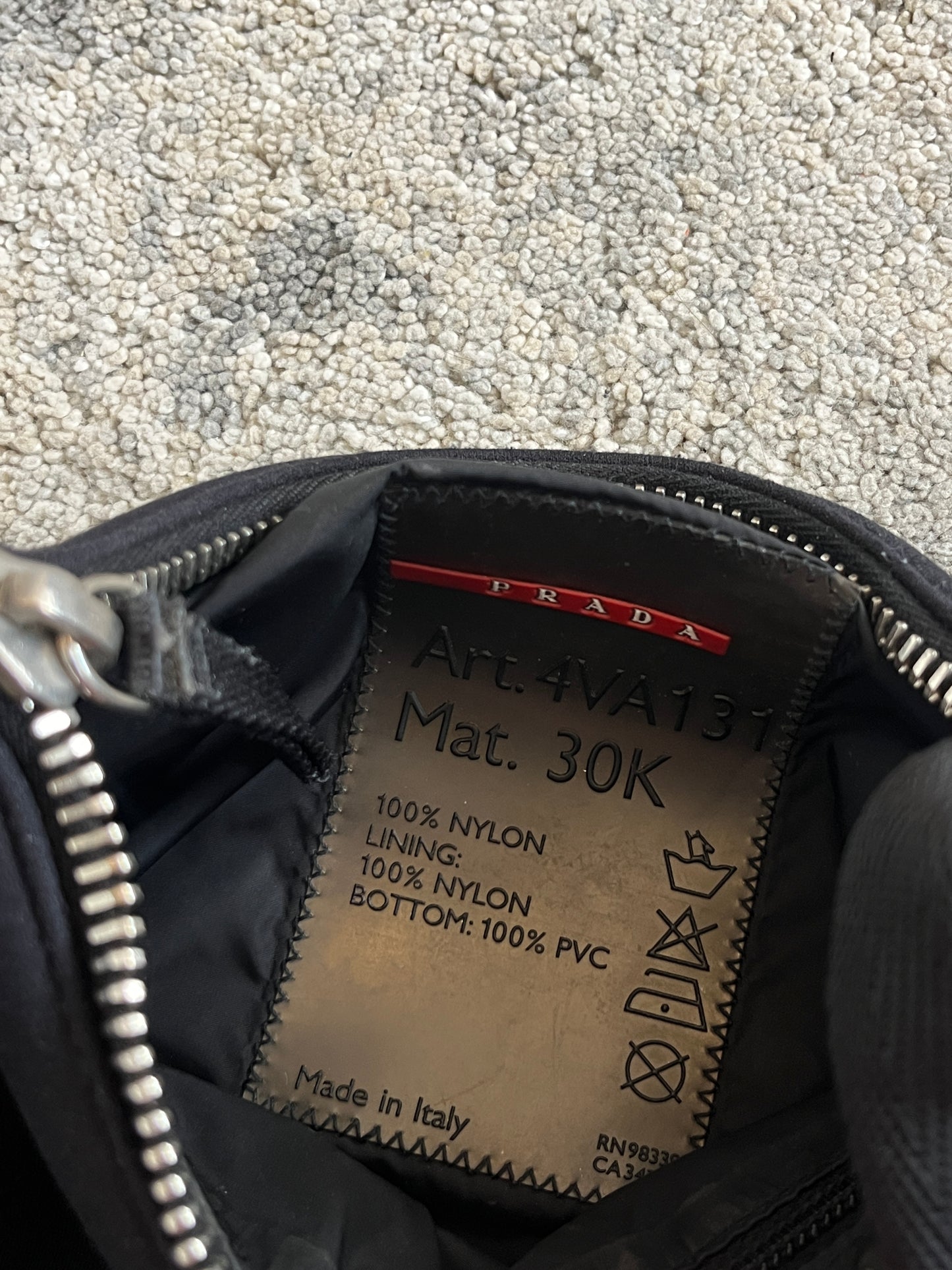 Prada SS1999 neoprene handbag