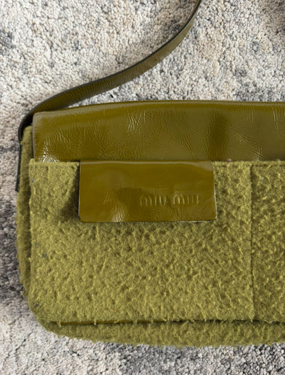 Miu Miu 1999 patent leather bag