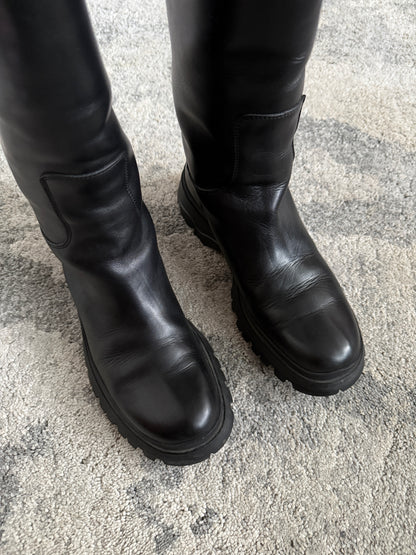 Prada FW2003 combats boots