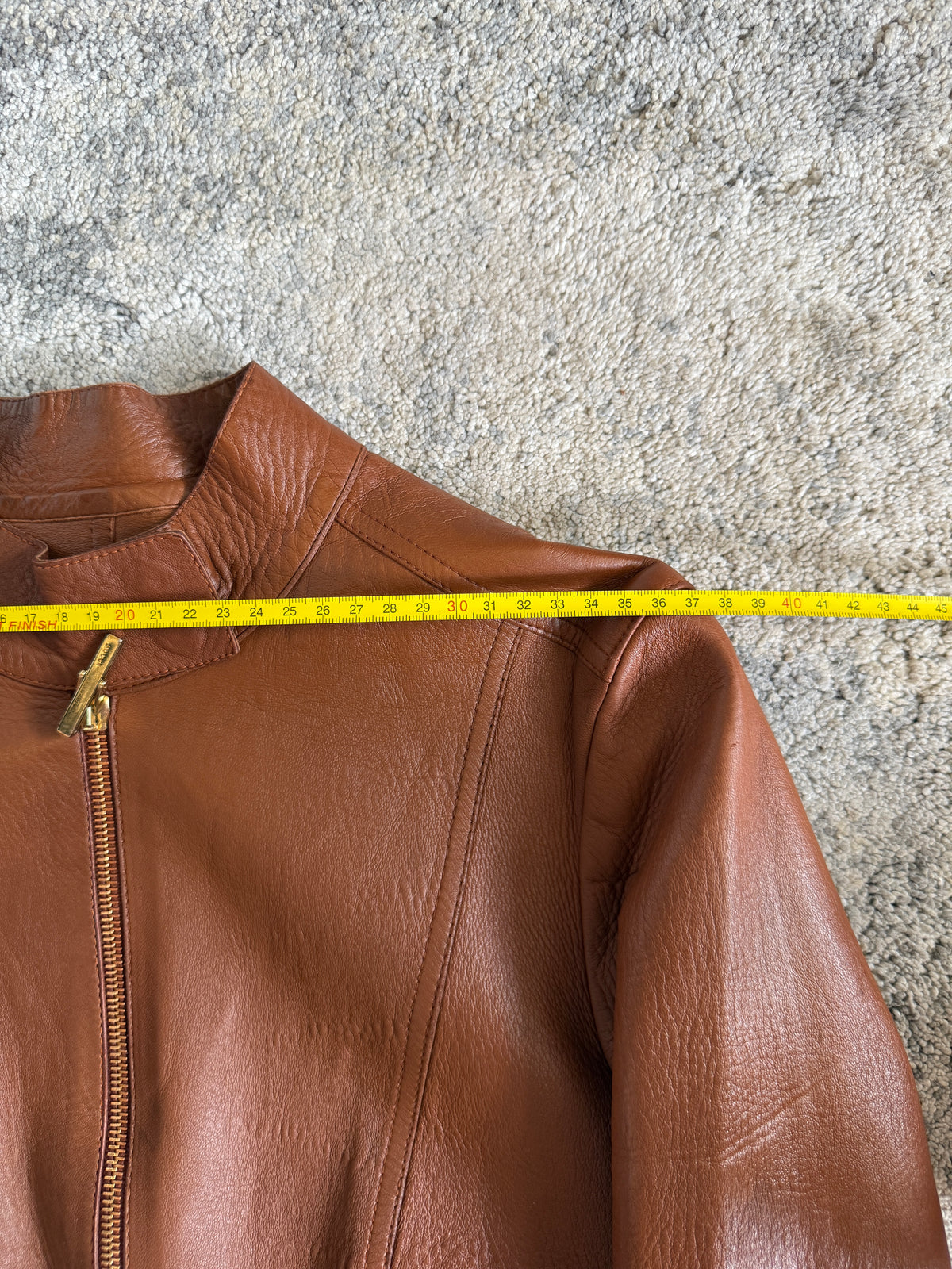 Gucci 1999 leather jacket