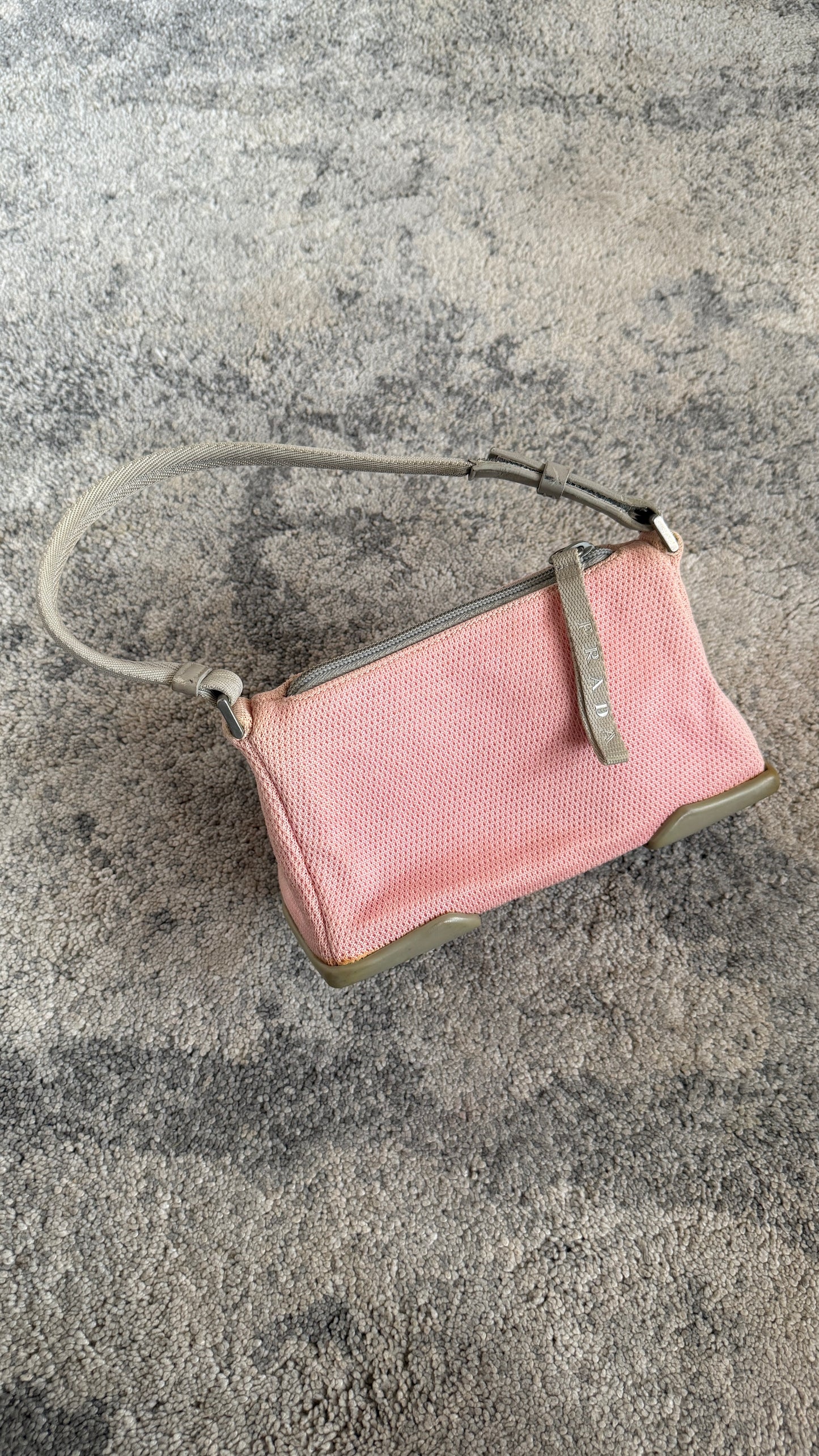 Prada 2000 nylon mesh hand bag