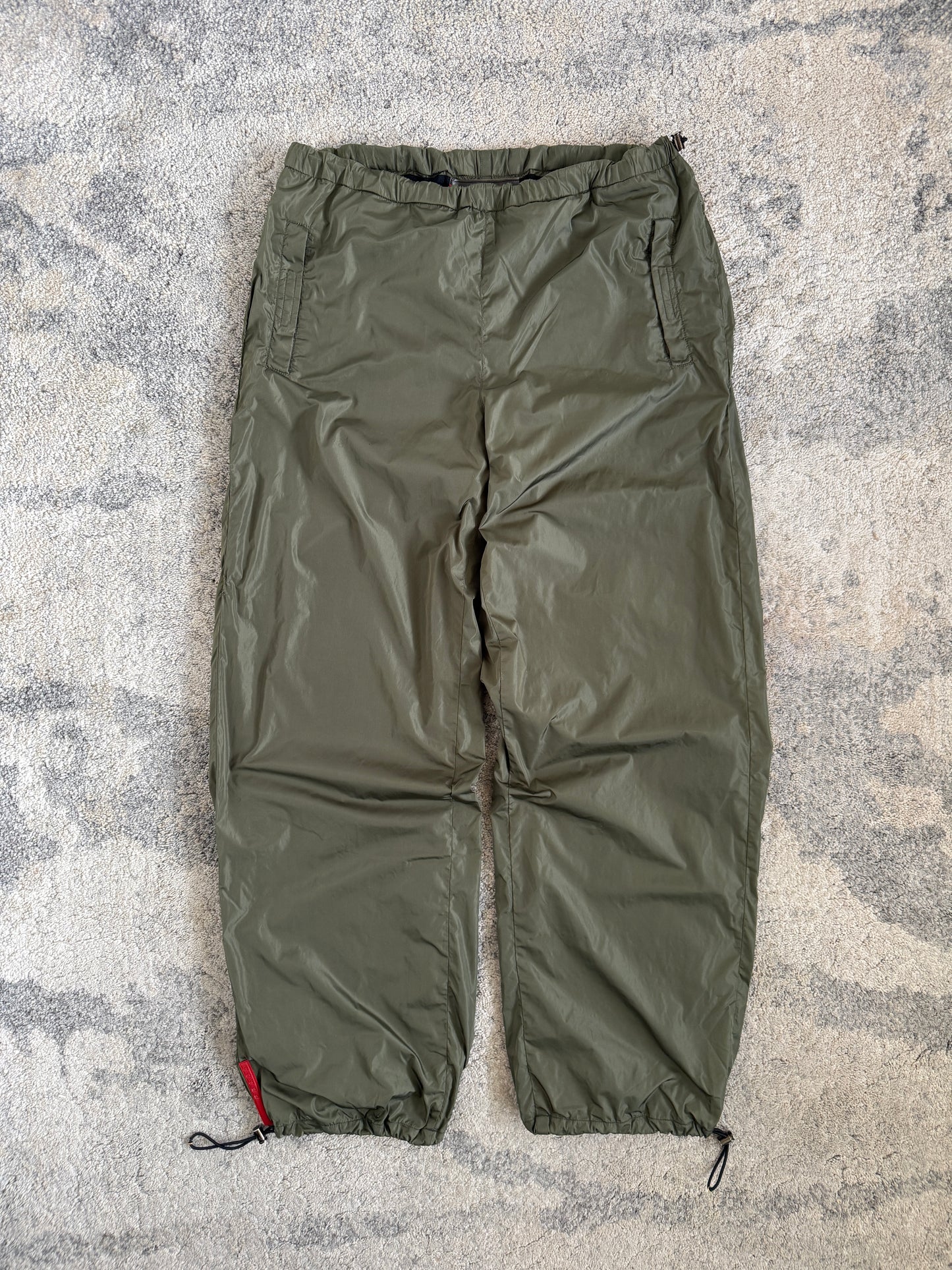 Prada FW1999 nylon track pants