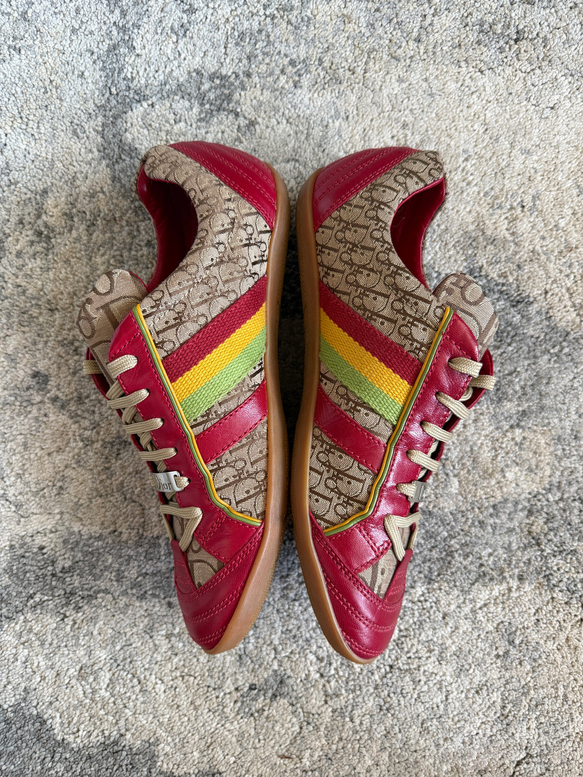 Dior SS2004 rasta trainers