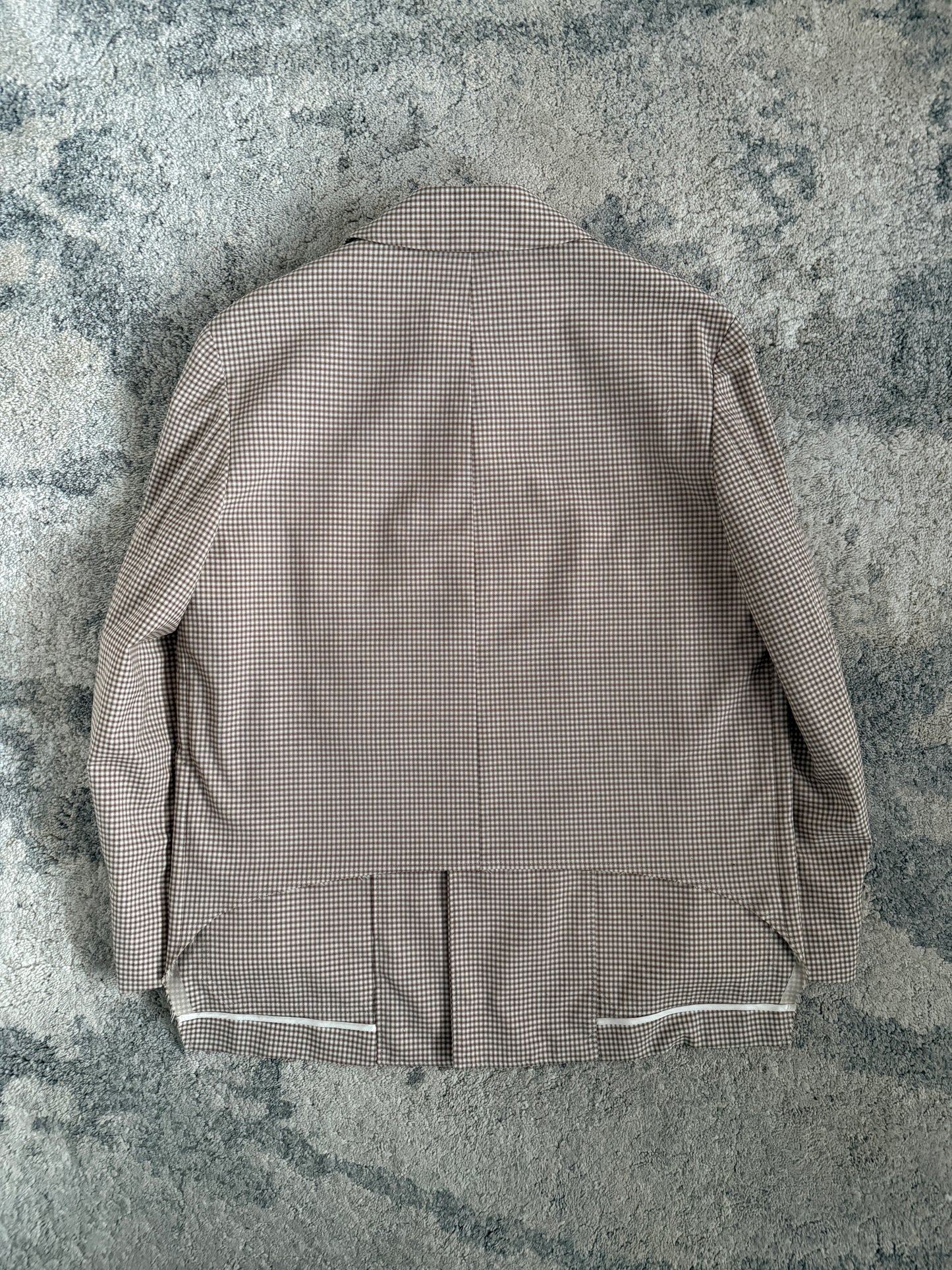 Comme des garçons H+ SS2002 polyester & wool jacket