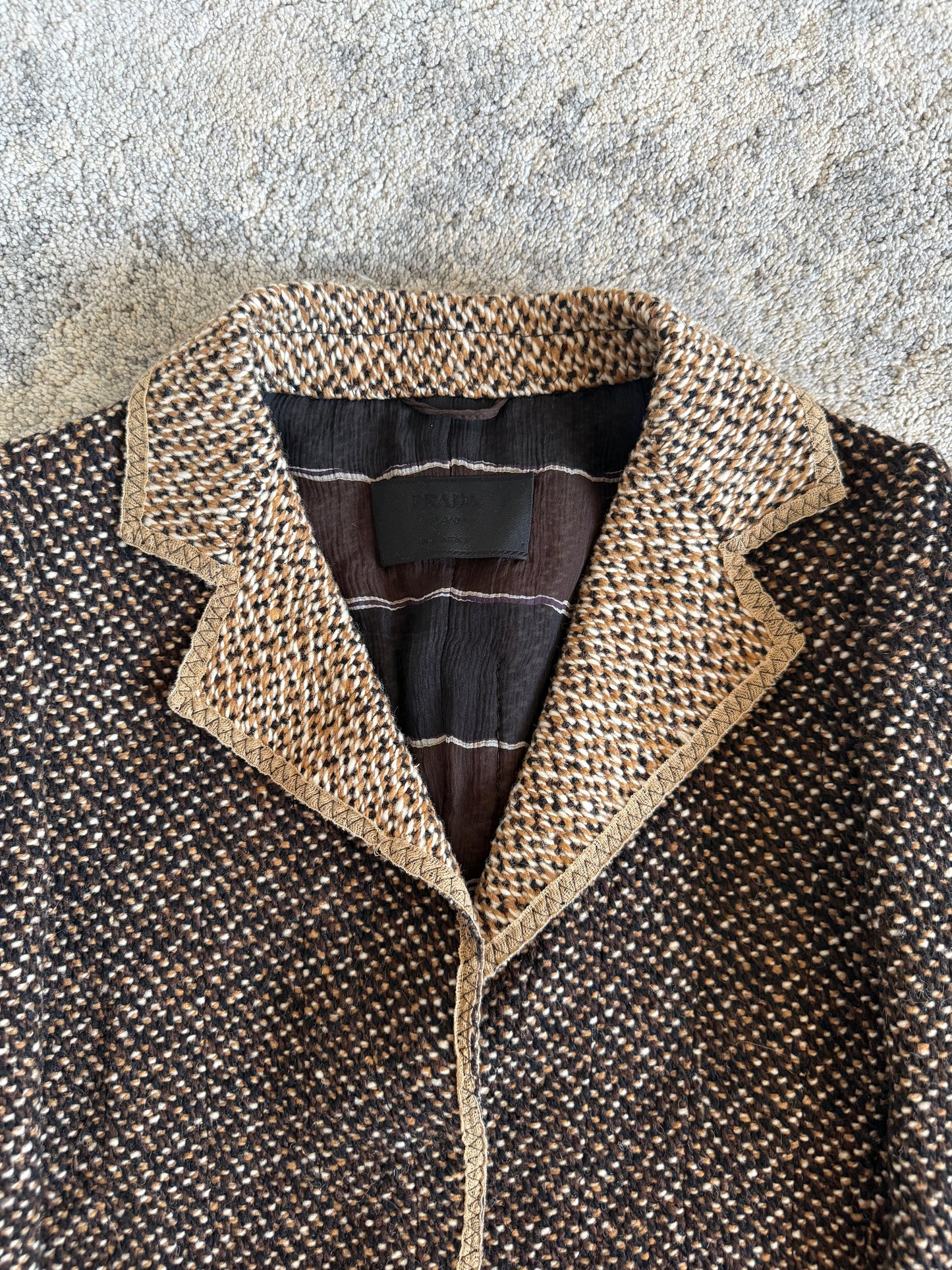Prada FW2000 wool tailored set