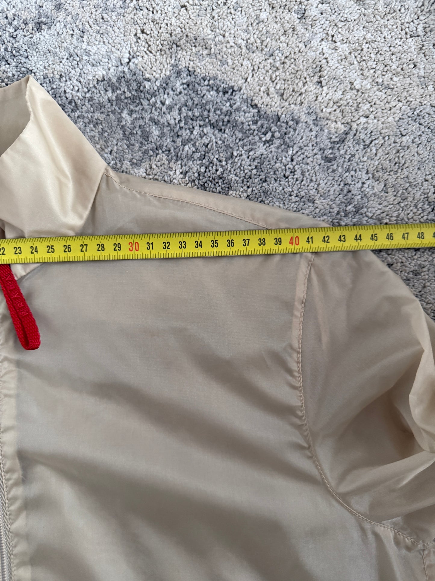 Prada SS2000 nylon transparent jacket