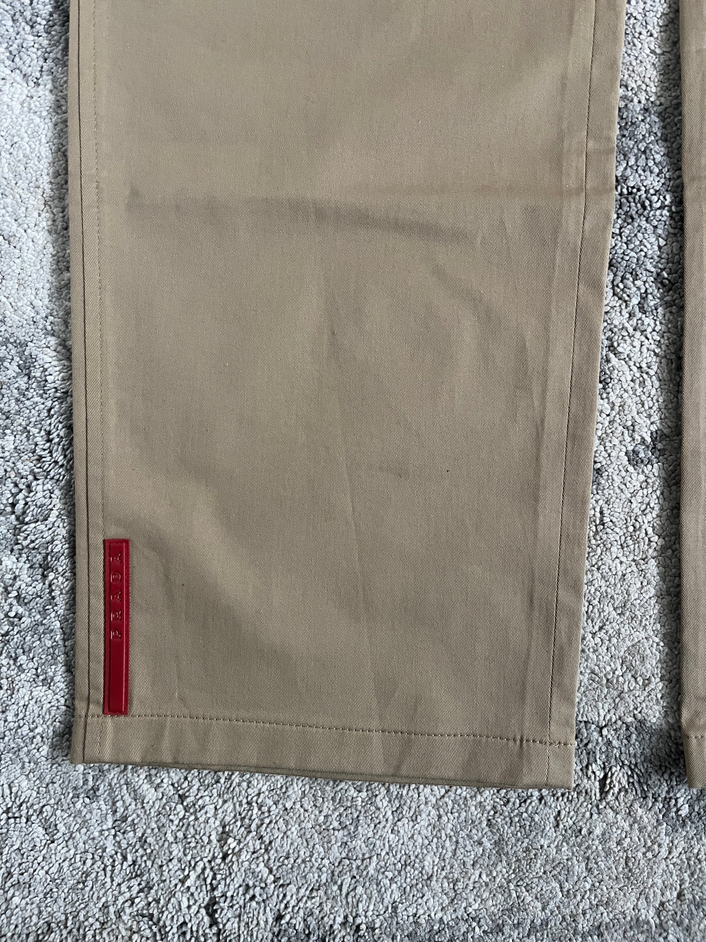 Prada 2000’s double knee pants