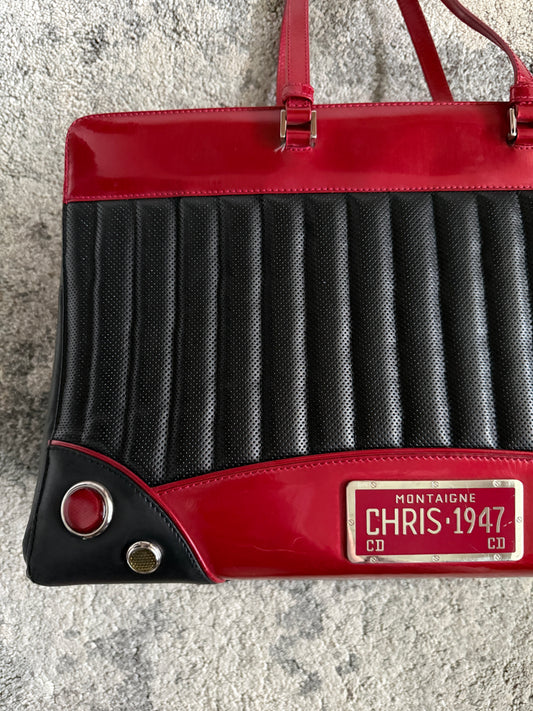 Dior FW2002 Cadillac leather bag