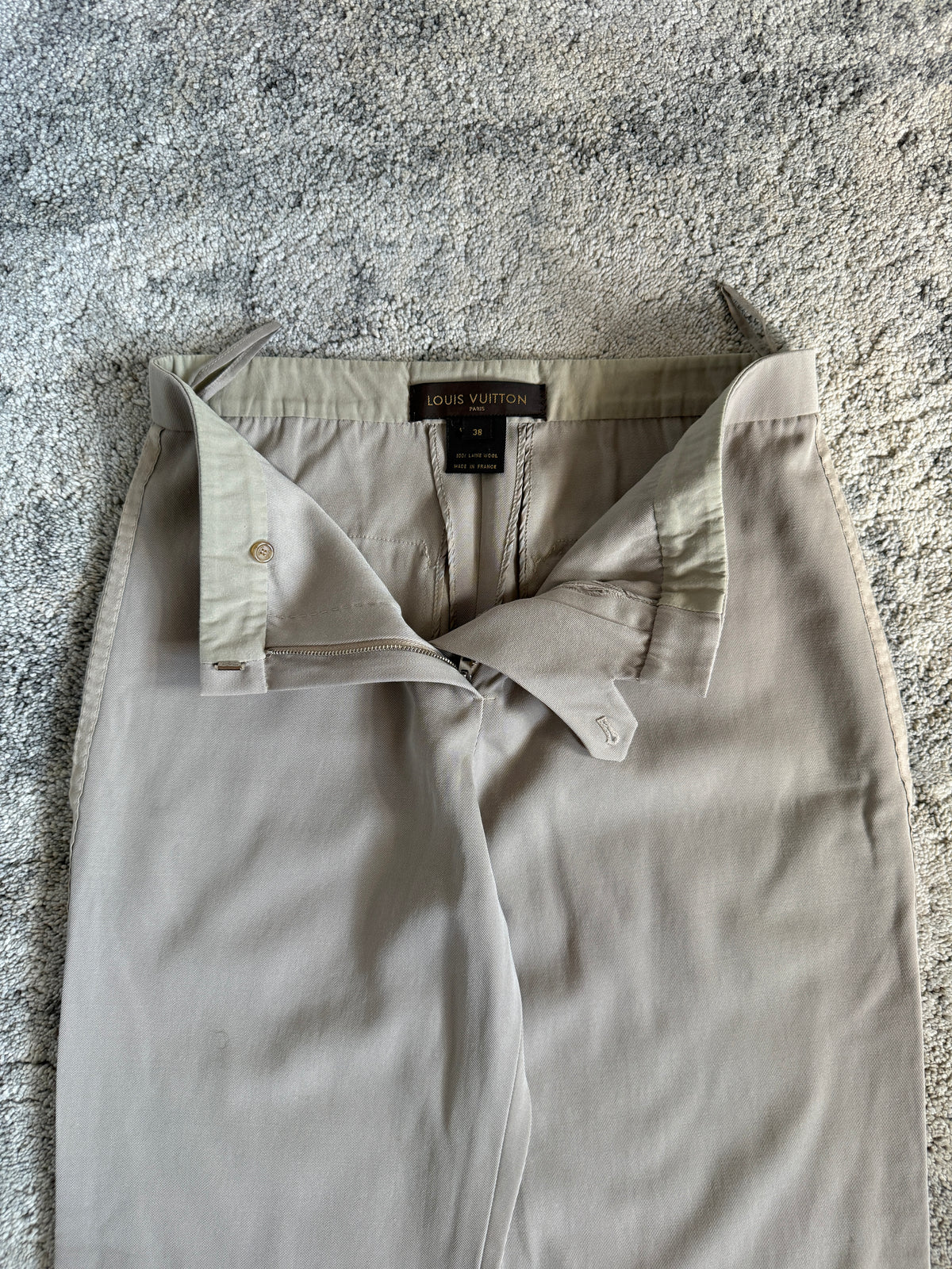 Louis Vuitton 2000’s wool flared pants