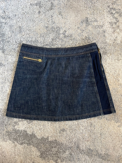 Prada 2000’s denim mini skirt