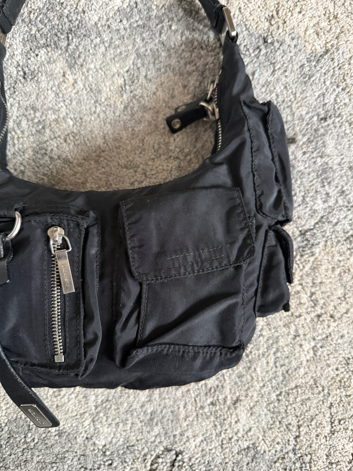 Jil Sander 2003 multipocket nylon mini bag