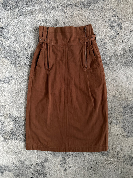 Issey Miyake 1980’s denim skirt