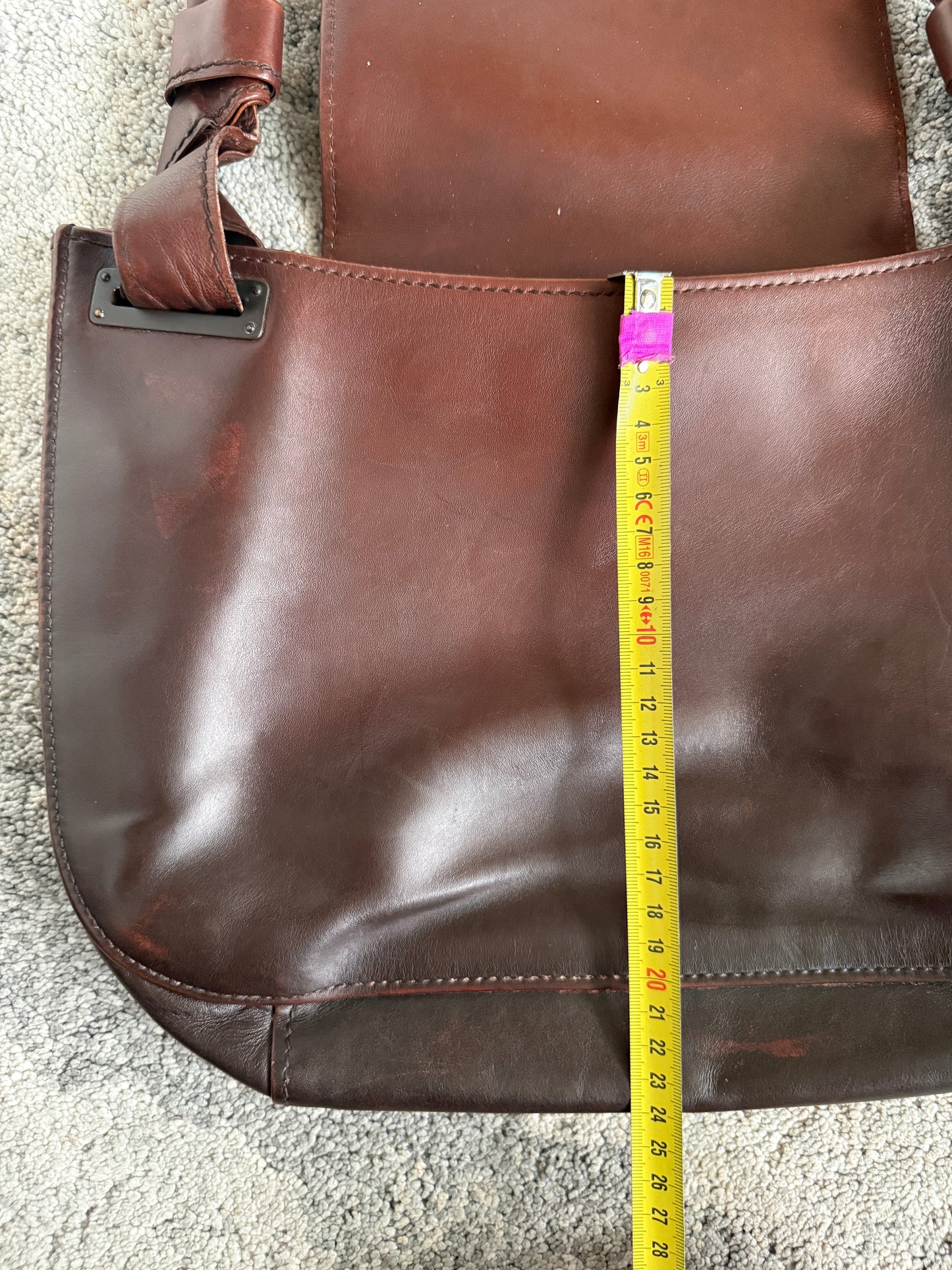 Gucci FW2002 leather shoulder bag