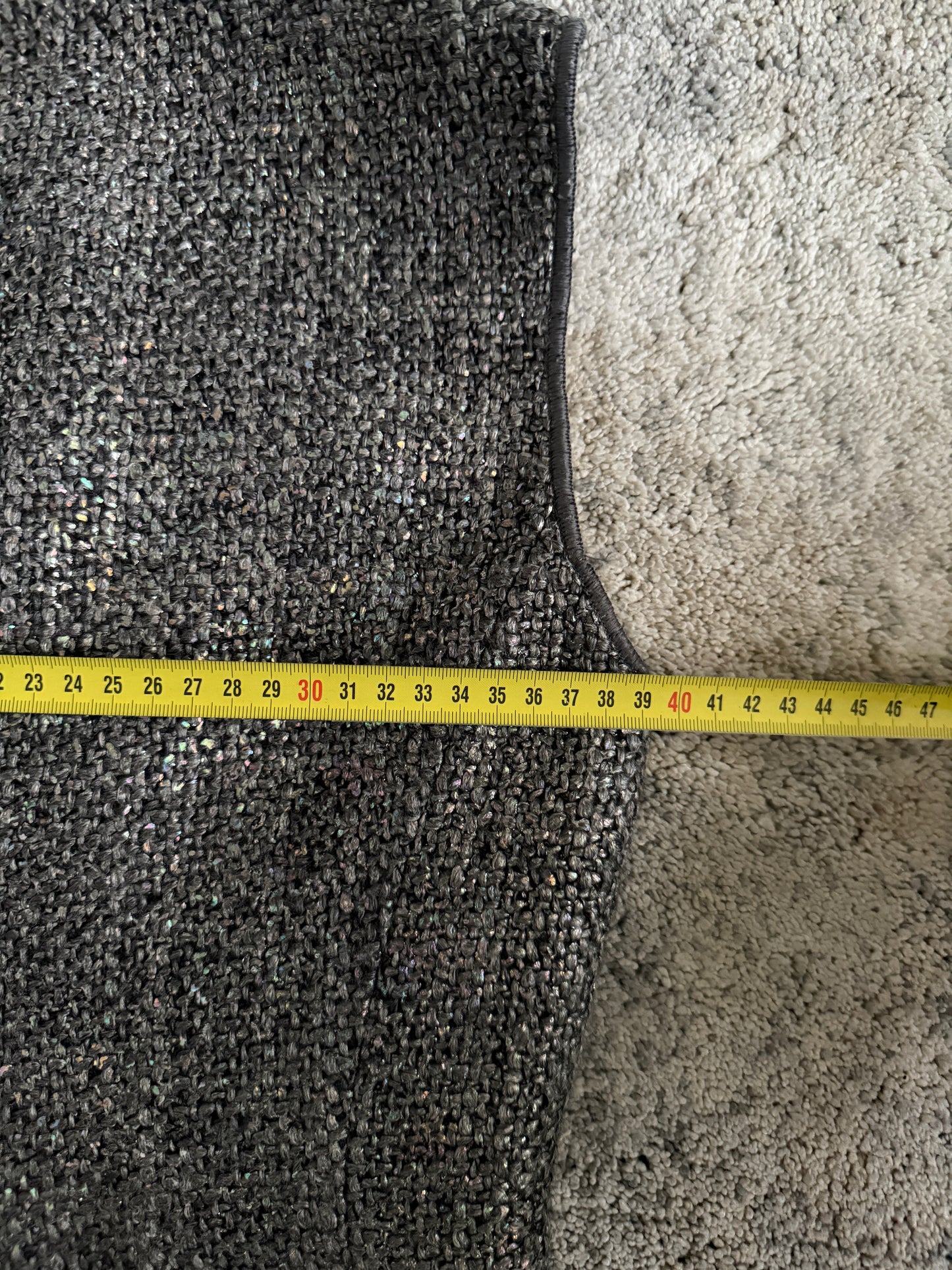 Miu Miu FW1998 wool iridescent top