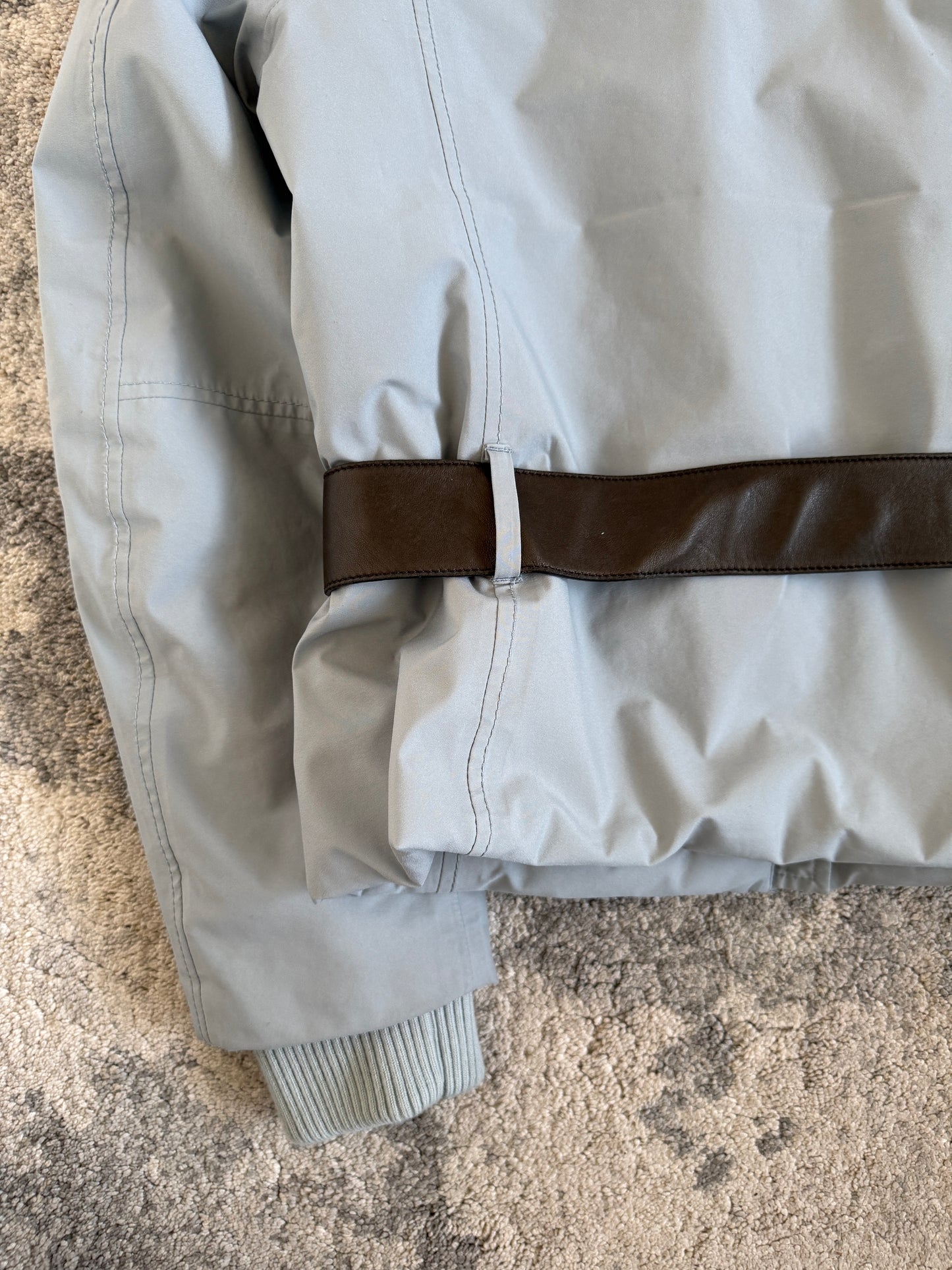 Prada 2000’s gore-tex padded jacket with removable hoods