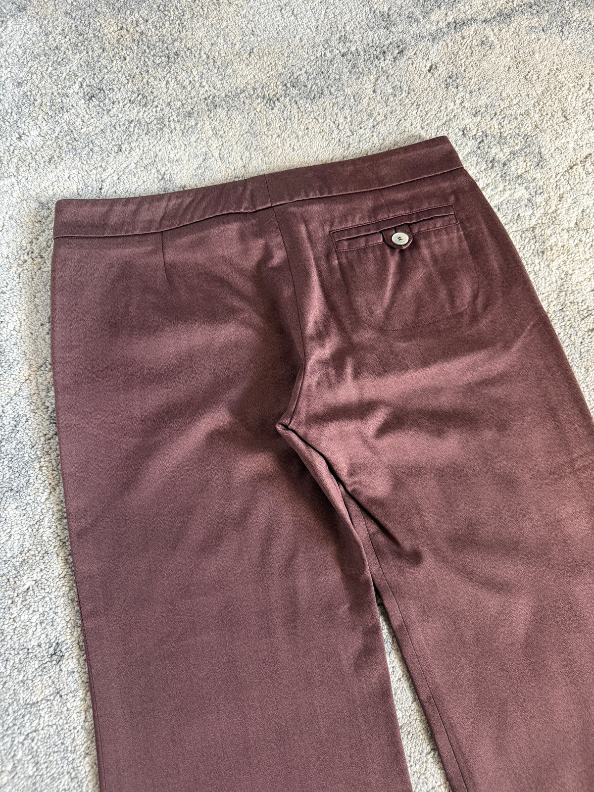 Chloé FW2001 flared pants