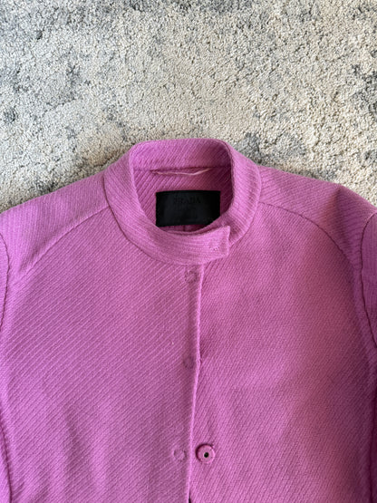 Prada FW1998 wool motorcycle jacket