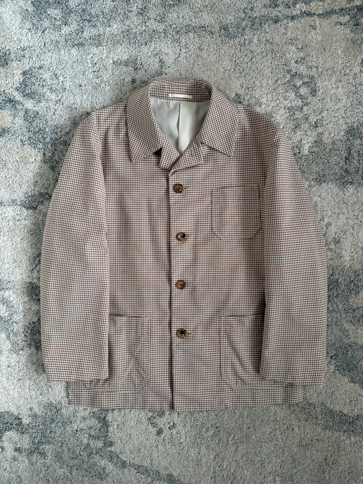 Comme des garçons H+ SS2002 polyester & wool jacket