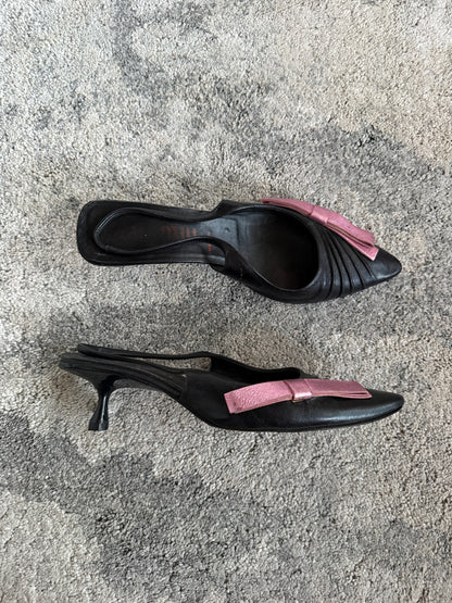 Miu Miu SS2000 leather mules