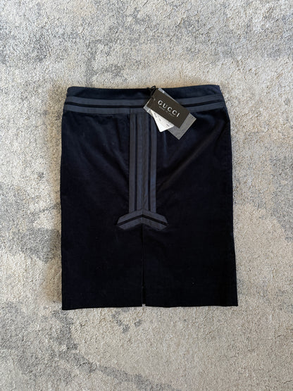 Gucci 2005 velvet skirt