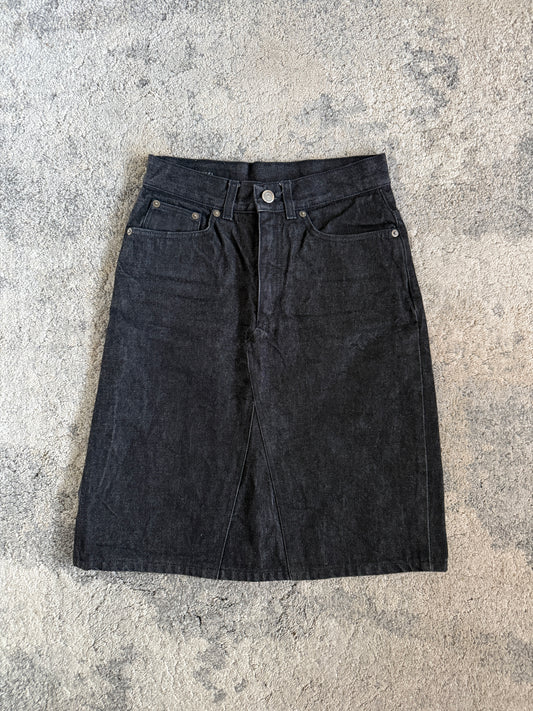 Gucci 1998 denim skirt by Tom Ford