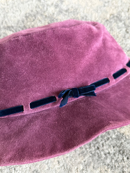 Miu Miu 1990’s suede hat