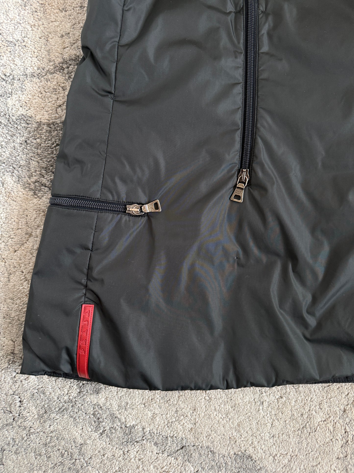 Prada FW1999 padded nylon vest/dress