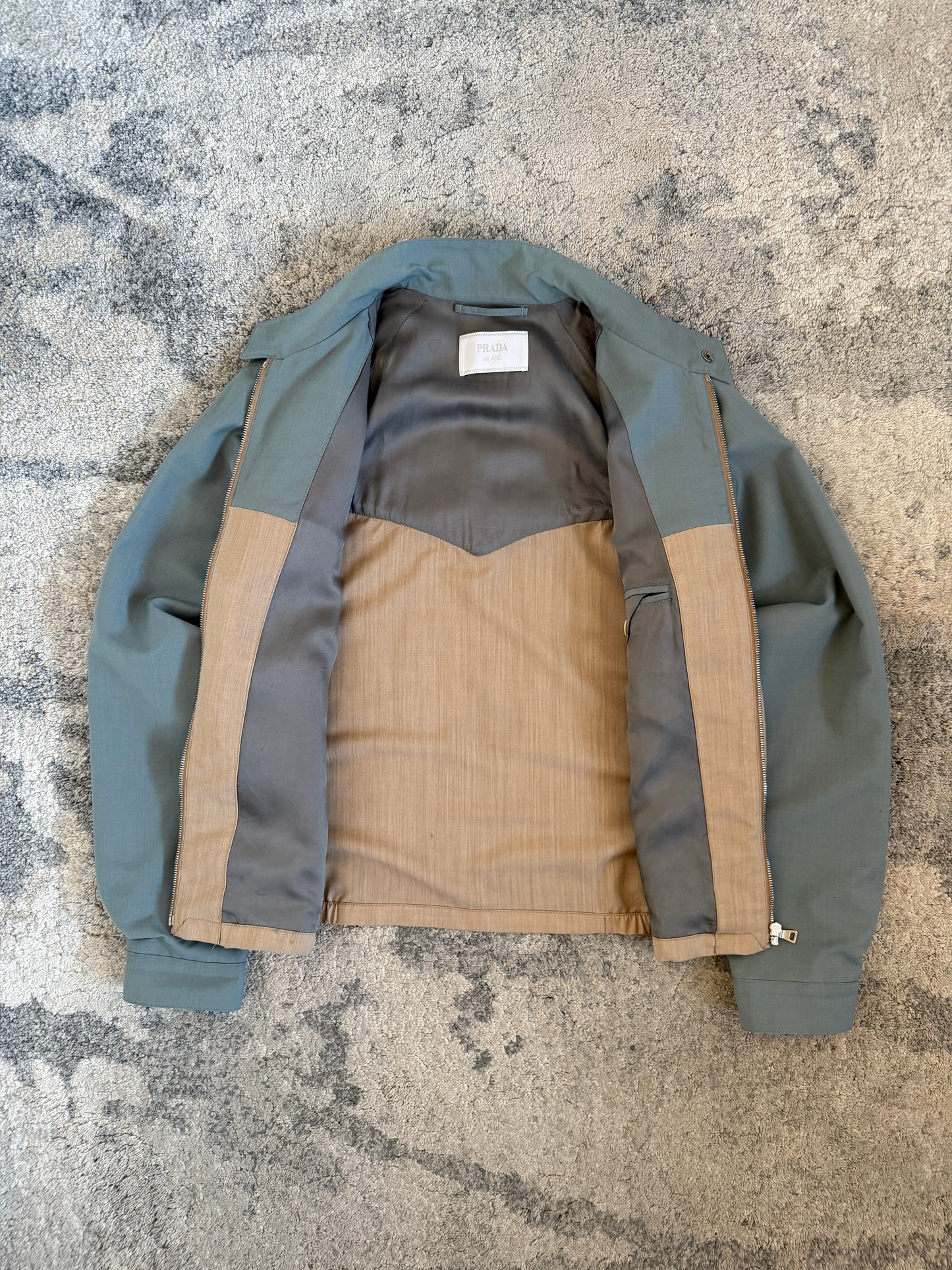 Prada SS2012 wool studded jacket