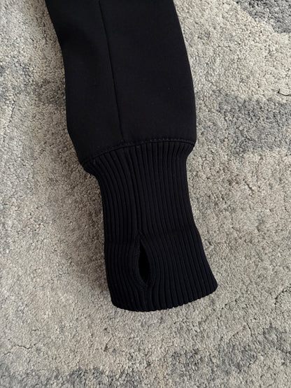 Prada FW2000 nylon with removable fur collar