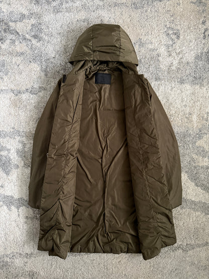 Prada FW1999 nylon padded long coat