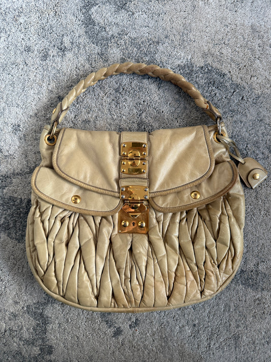 Miu Miu 2000’s leather coffer bag