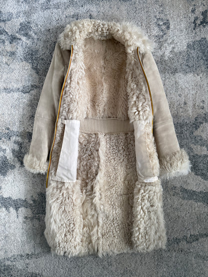 Miu Miu 2000 fur long coat
