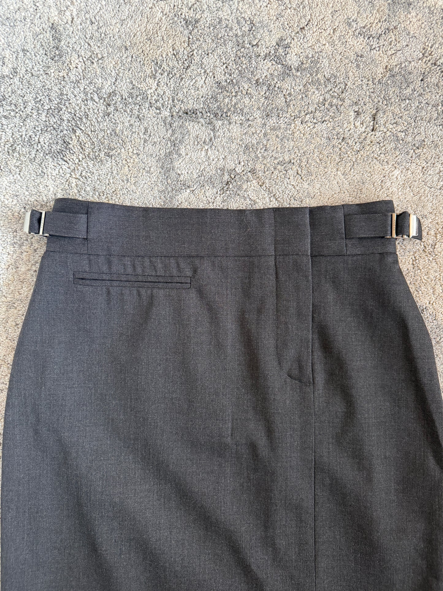 Gucci FW1998 wool skirt by Tom Ford
