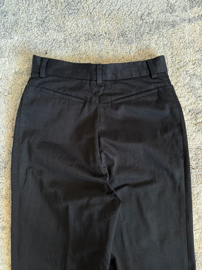 Gucci 1997 cotton flared pants by Tom Ford