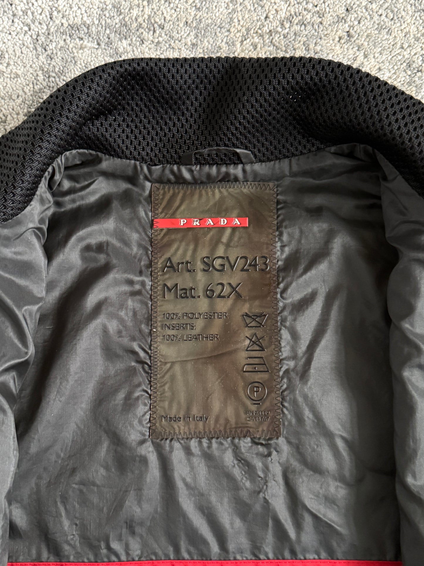 Prada 1999 mesh vest