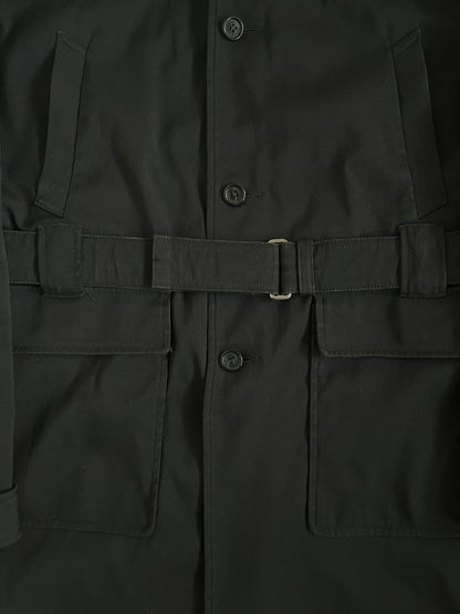 Prada FW1999 heavy nylon long coat