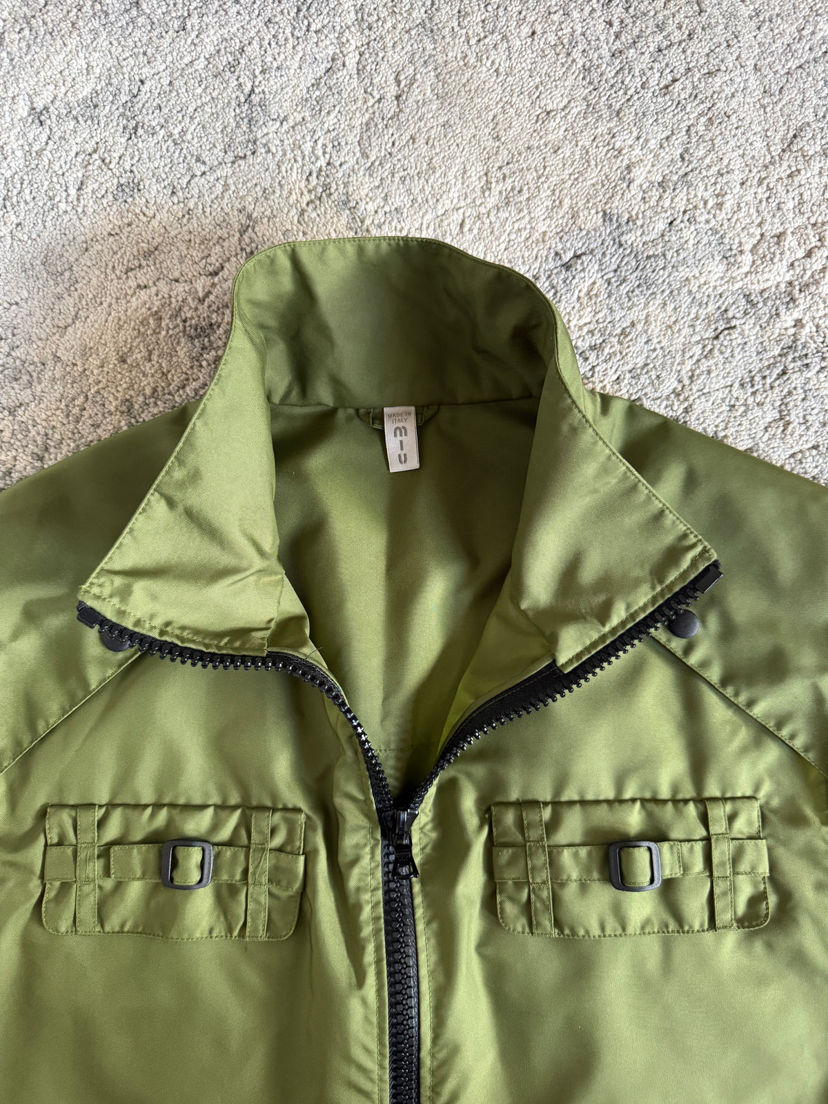 Miu Miu SS2000 nylon technical vest