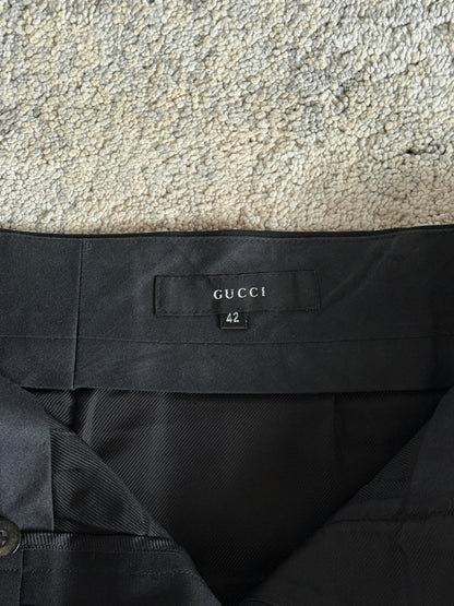 Gucci FW1998 wool tailored skirt by Tom Ford