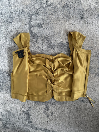Louis Vuitton SS2004 acetate & viscose top