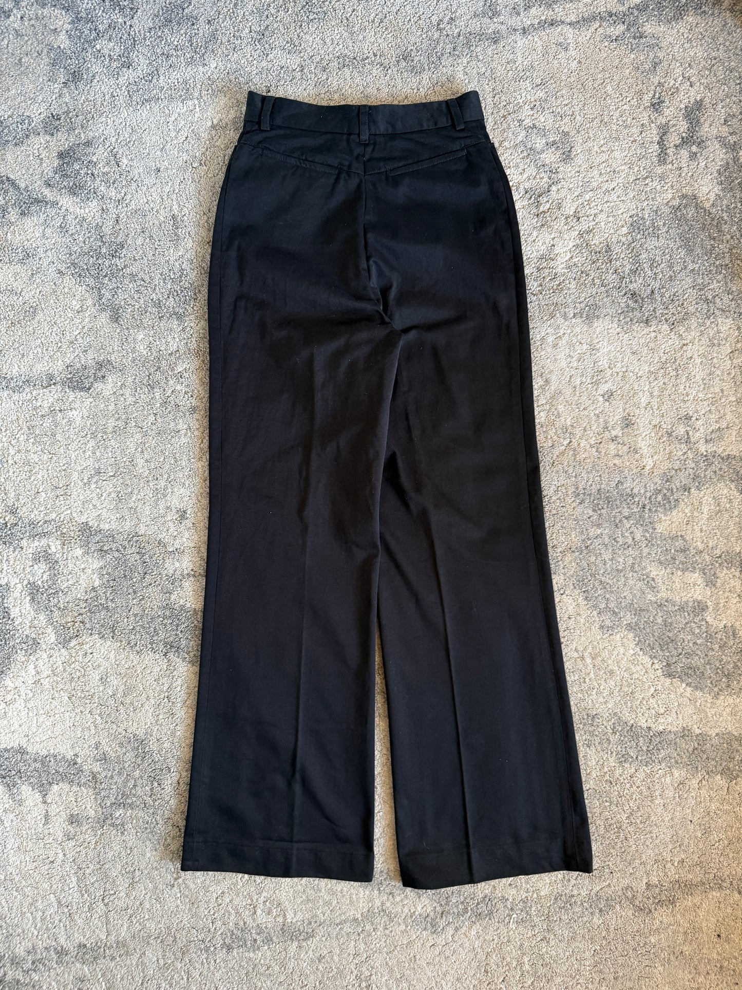 Gucci 1997 cotton flared pants by Tom Ford