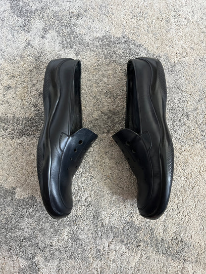 Prada 1999 perfored leather mules