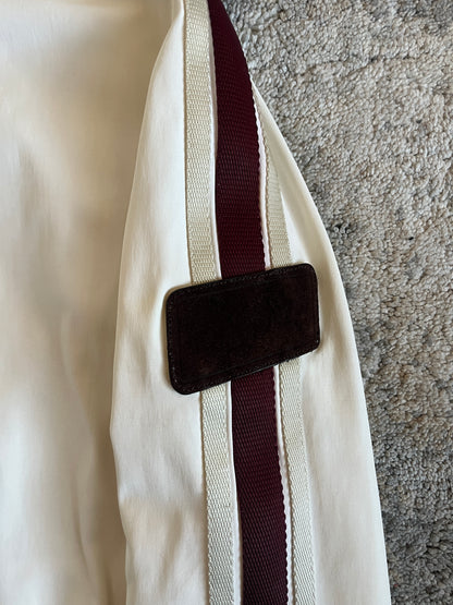 Prada SS2000 nylon strippe jacket