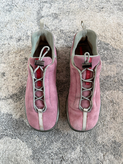 Prada SS2000 suede trainers