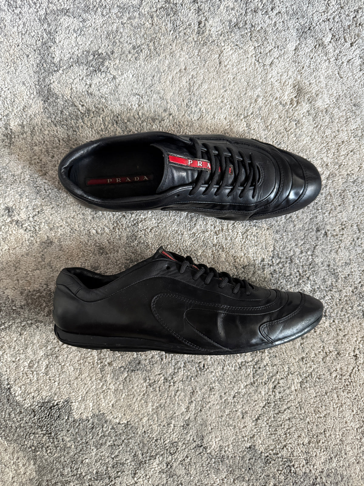 Prada 2000’s leather trainers