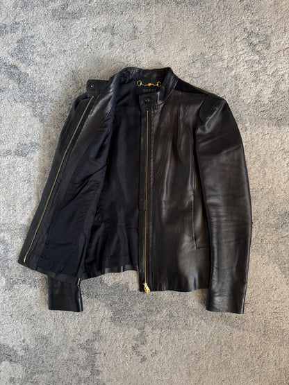 Gucci 2000’s leather jacket