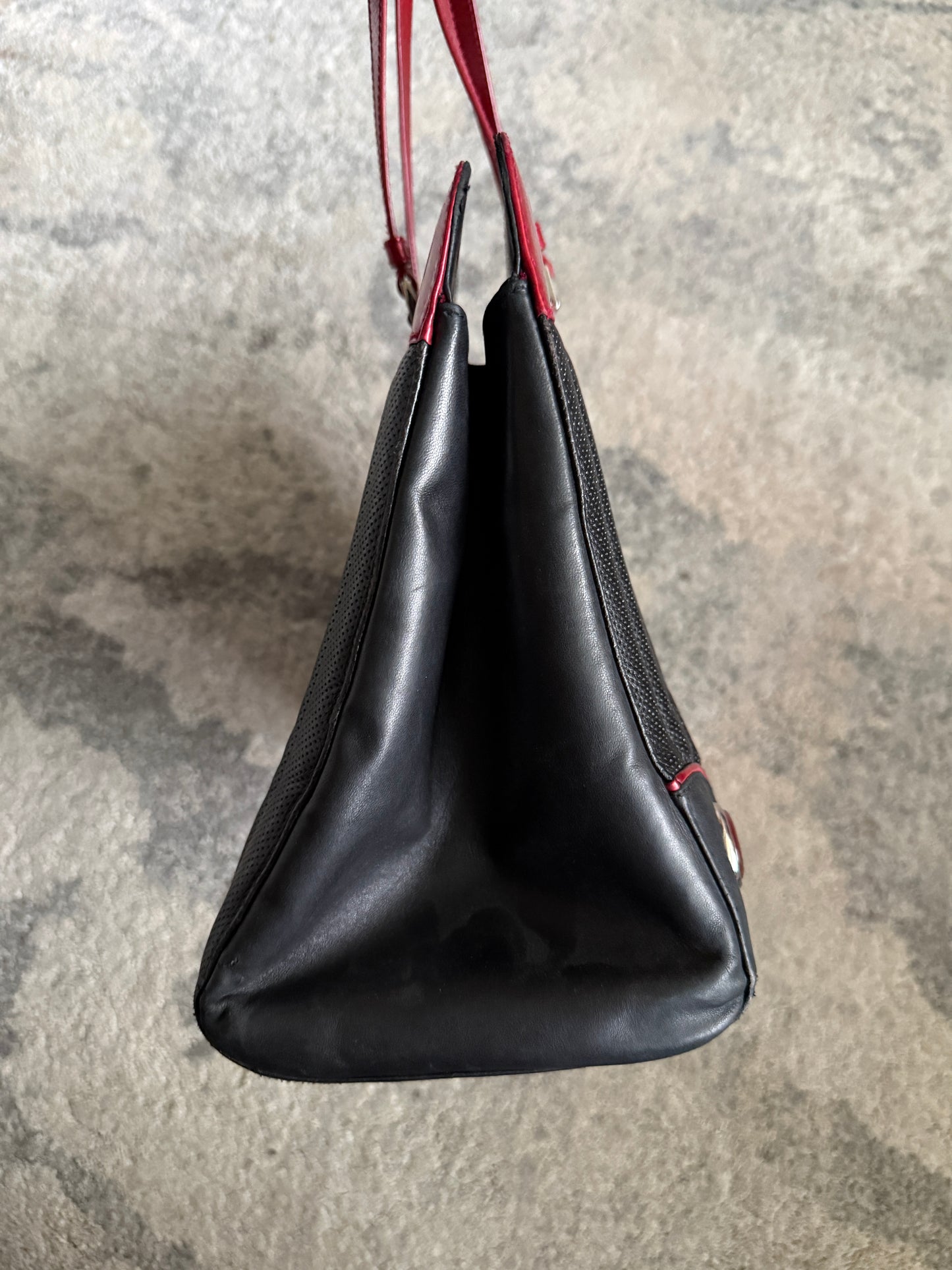 Dior FW2002 Cadillac leather bag