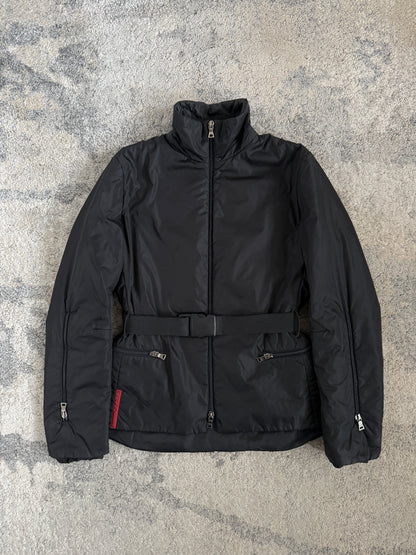 Prada 1999 technical padded nylon jacket