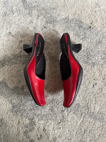 Prada FW1999 leather mules